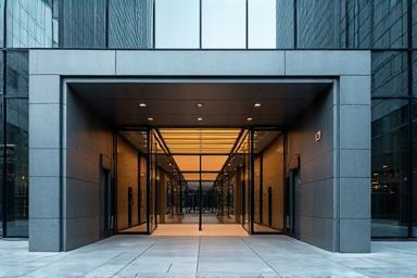 Image representing corporate building security.